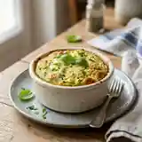Flan de courgettes au basilic : recette facile et savoureuse