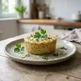 Flan de poisson onctueux aux herbes fraîches