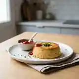 Flan de surimi onctueux au ketchup maison