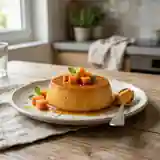 Flan Fondant à la Papaye et Vanille