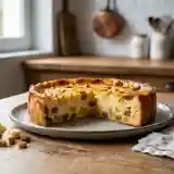 Flan fondant pommes et raisins