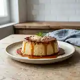 Flan onctueux à la noix de coco et caramel maison