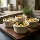 Flan onctueux aux asperges vertes