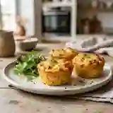 Flans carotte jambon