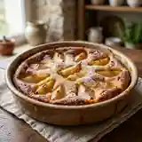 Flognarde aux poires : clafoutis auvergnat gourmand et fondant