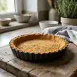 Fond de tarte croustillant aux biscuits écrasés facile