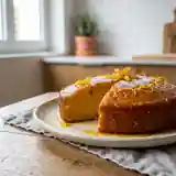 Fondant à l'orange imbibé : dessert moelleux et parfumé