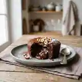 Fondant au cacao intense et noisettes croquantes