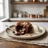 Fondant au chocolat noir et amandes croquantes : dessert gourmand et facile