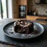 Fondant au chocolat sans cuisson terrifiant pour Halloween