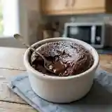 Fondant au chocolat ultra rapide au micro-ondes pour une personne