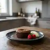 Fondant intense au chocolat noir et coco