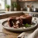 Fondants irrésistibles aux deux chocolats : noir et blanc