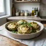 Fonds d'artichauts gratinés au chèvre chaud : recette gourmande et facile