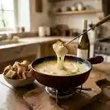 Fondue au Camembert Crémeuse et Gourmande pour 1 Personne