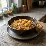 Fondue d'Oignons et Pommes