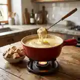 Fondue Fribourgeoise Moitié-Moitié : Recette Authentique et Savoureuse