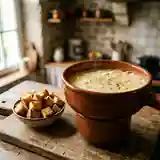 Fondue normande aux trois fromages : recette gourmande et facile