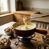 Fondue Savoureuse à la Fourme d'Ambert pour 1 Personne