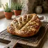 Fougasse aux herbes fraîches : recette facile et savoureuse