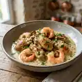 Fricassée raffinée de Sot-l'y-laisse aux langoustines