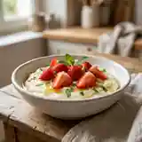 Fromage blanc au miel et fraises : dessert frais et gourmand