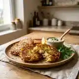 Galette de pommes de terre à la morue savoureuse