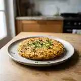 Galette de pommes de terre rapide au micro-ondes, croustillante et savoureuse