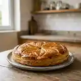 Galette des rois traditionnelle à la frangipane