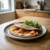 Galettes de sarrasin au saumon fumé