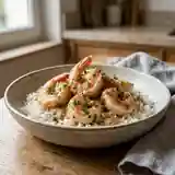 Gambas flambées au cognac : recette savoureuse et facile