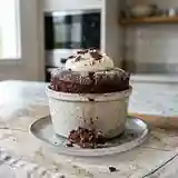 Gâteau au chocolat express au micro-ondes pour une personne