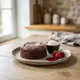 Gâteau au chocolat facile et léger pour une personne