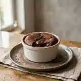 Gâteau au chocolat fondant express au micro-ondes pour une personne