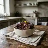 Gâteau au chocolat moelleux express au micro-ondes pour une personne