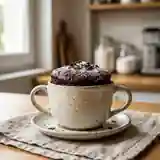 Gâteau au chocolat ultra rapide au micro-ondes pour une personne