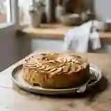 Gâteau aux pommes caramélisées et cannelle