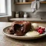 Gâteau coulant au chocolat fondant de Vanves