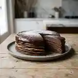 Gâteau de crêpes au chocolat fondant facile et rapide