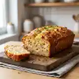 Gâteau de fromage et jambon moelleux et savoureux