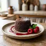 Gâteau de semoule au chocolat fondant pour une personne
