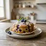 Gâteau fondant et léger aux myrtilles et à la vanille : douceur fruitée et moelleuse