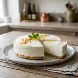 Gâteau glacé fondant au fromage blanc
