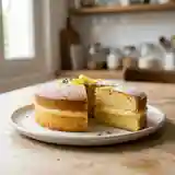 Gâteau magique au citron facile et fondant pour une personne