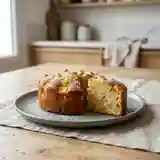Gâteau moelleux à la pomme ultra facile pour une personne