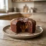 Gâteau moelleux au caramel fondant et chocolat gourmand