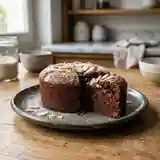 Gâteau moelleux au chocolat, amandes et vanille