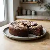 Gâteau moelleux au chocolat et aux amandes
