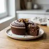 Gâteau moelleux au chocolat et crème de marron express au micro-ondes