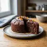 Gâteau moelleux au chocolat et fruits confits
